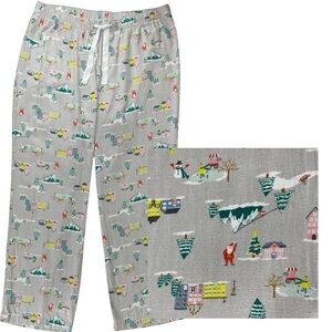 Old Navy Womens Christmas Holiday Pajama Pants Size Large